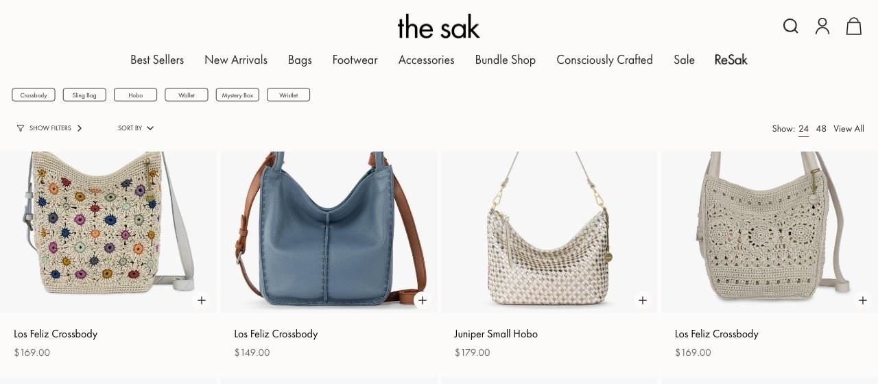 The Sak — Hidden Filter Panel